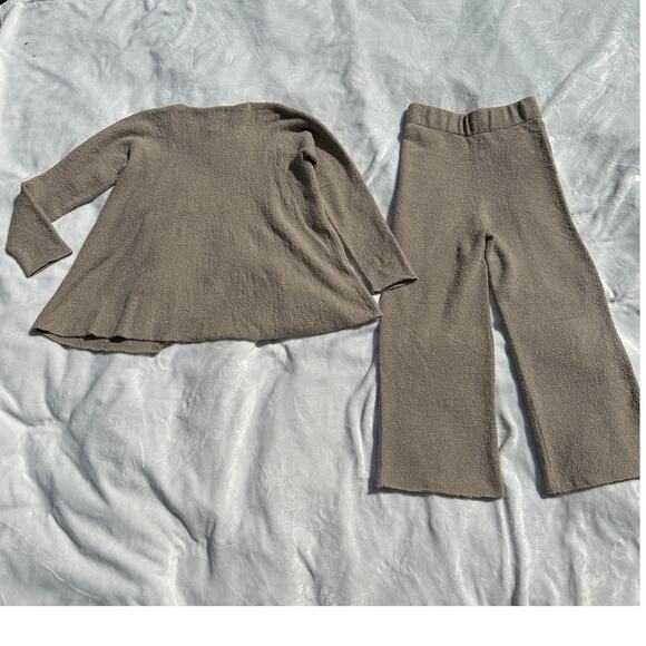 Lauren Manoogian New Miter Pants + Flare Pullover Cotton Pumice Taupe Sz 3 Large - Picture 8 of 16